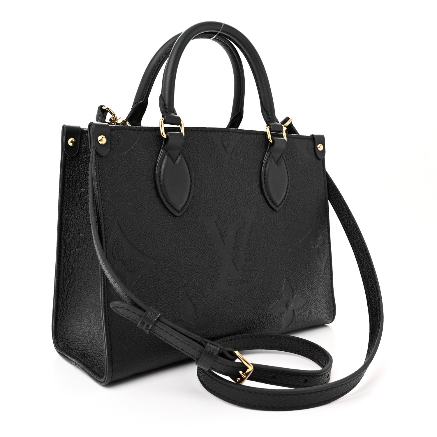 Louis Vuitton Empreinte Monogram Giant Onthego PM Black 3 of 9