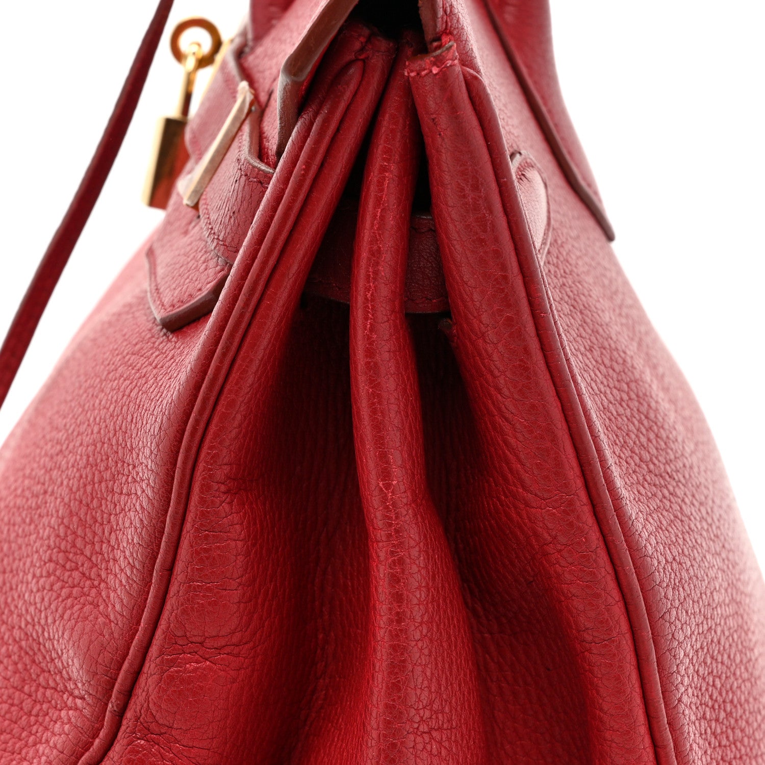 Hermes Togo BIRKIN 35 Rouge Grenat 20 of 22