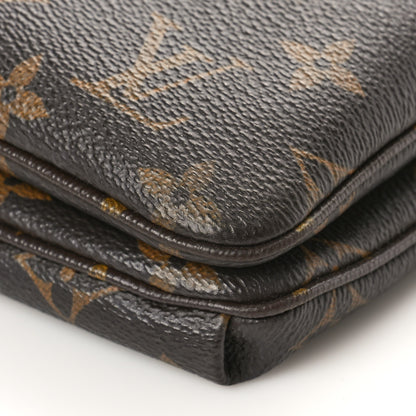Louis Vuitton Monogram Twice Pochette Black 8 of 8