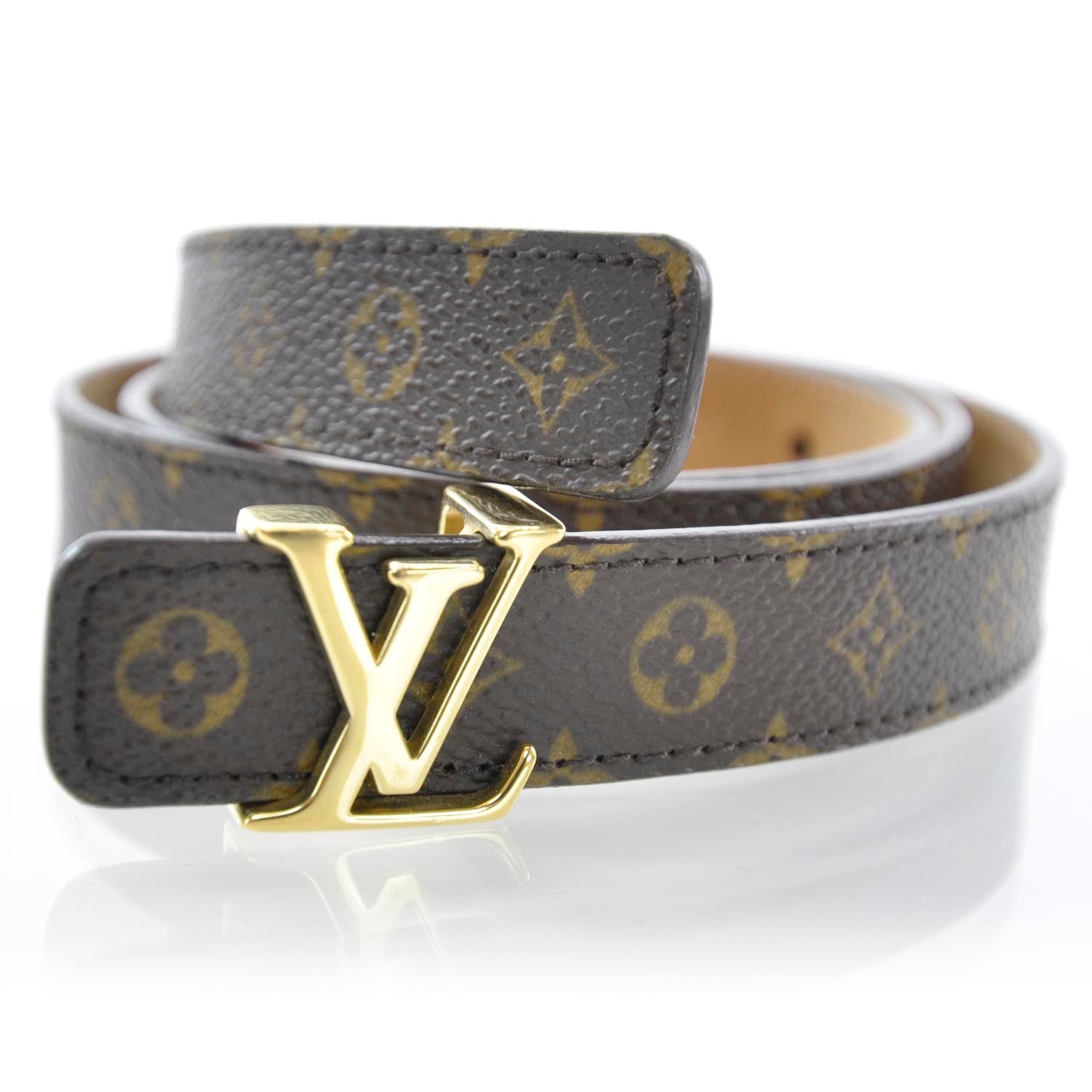 Louis Vuitton Monogram LV Initiales Belt 80 32 5 of 6