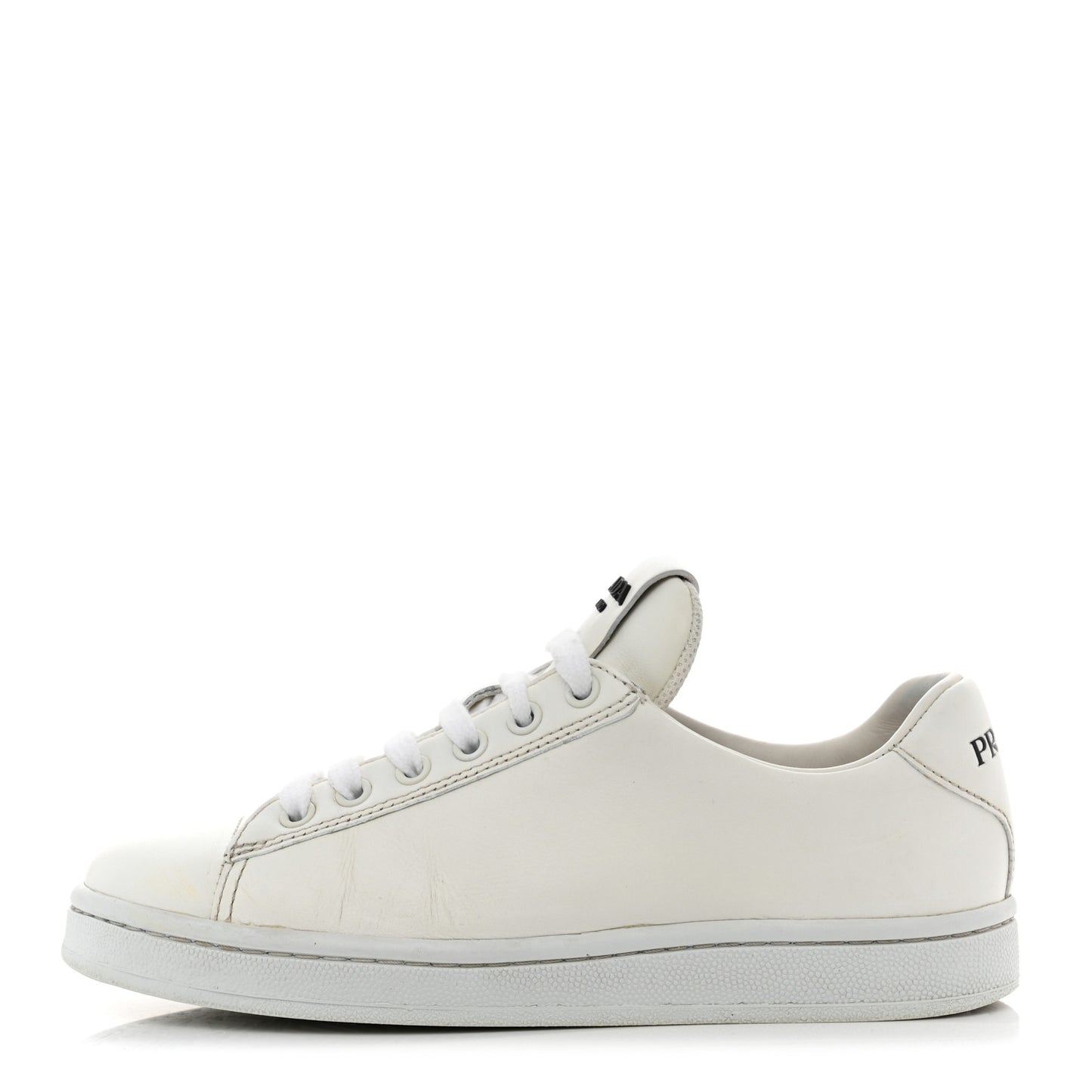 Vitello Soft Logo Low Sneakers 36 White