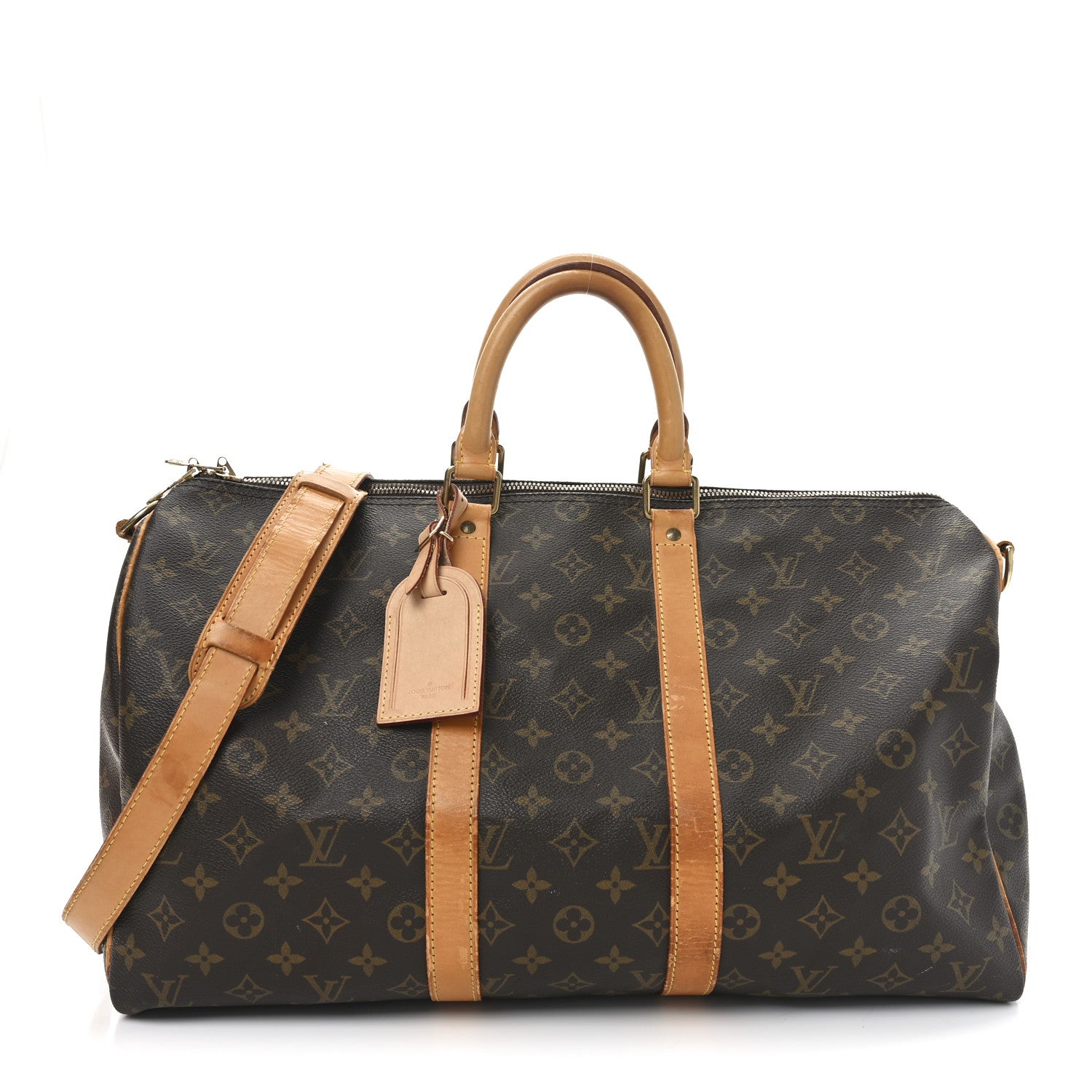 Louis Vuitton Monogram Keepall Bandouliere 45 1 of 12