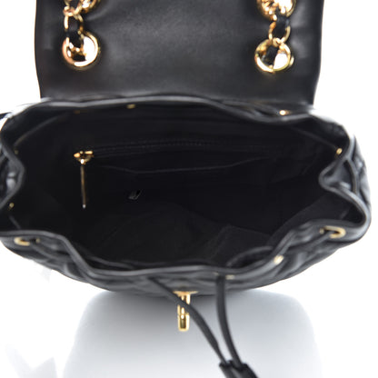 Chanel Calfskin Quilted Mini Urban Spirit Backpack Black 5 of 10