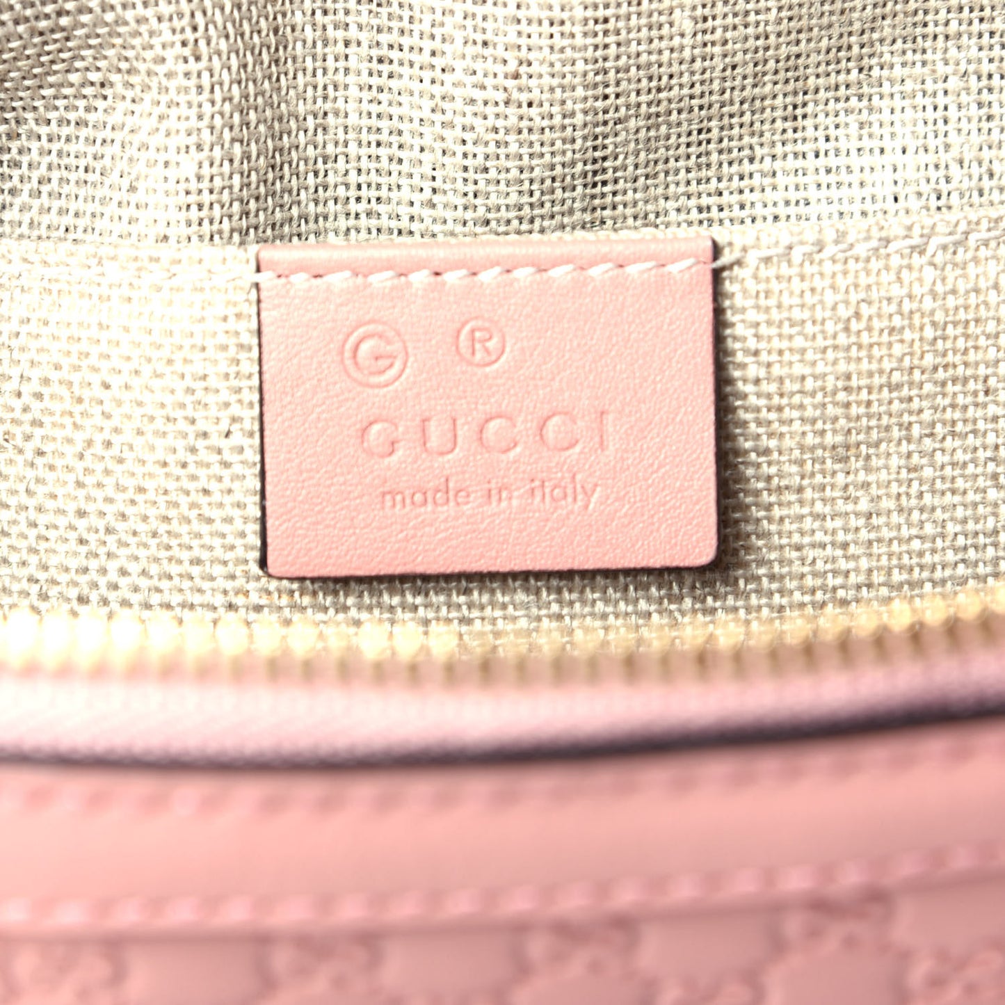 Microguccissima Mini Dome Bag Soft Pink
