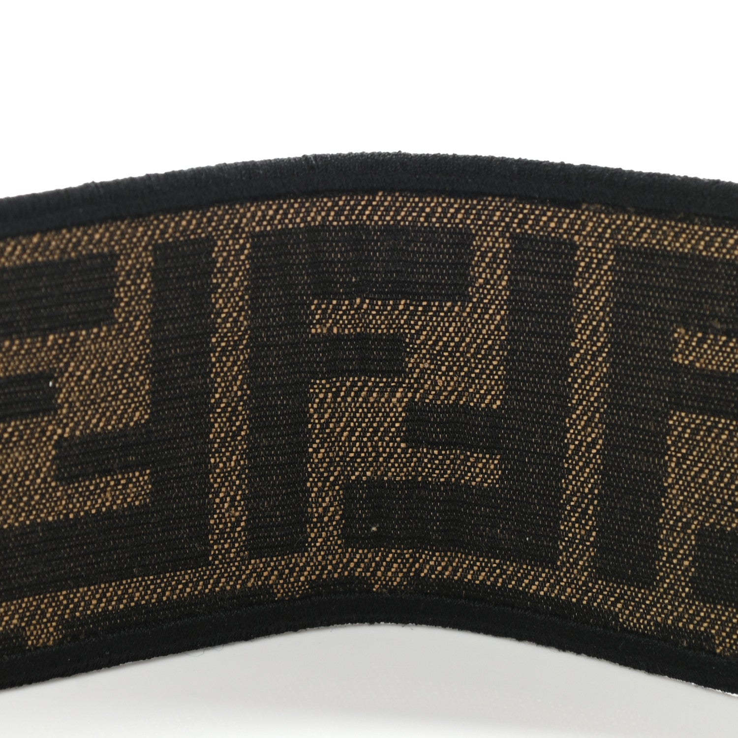 Fendi Fabric Jacquard FF 1974 Floral Embroidered Strap You Tobacco Moro Multicolor 5 of 6