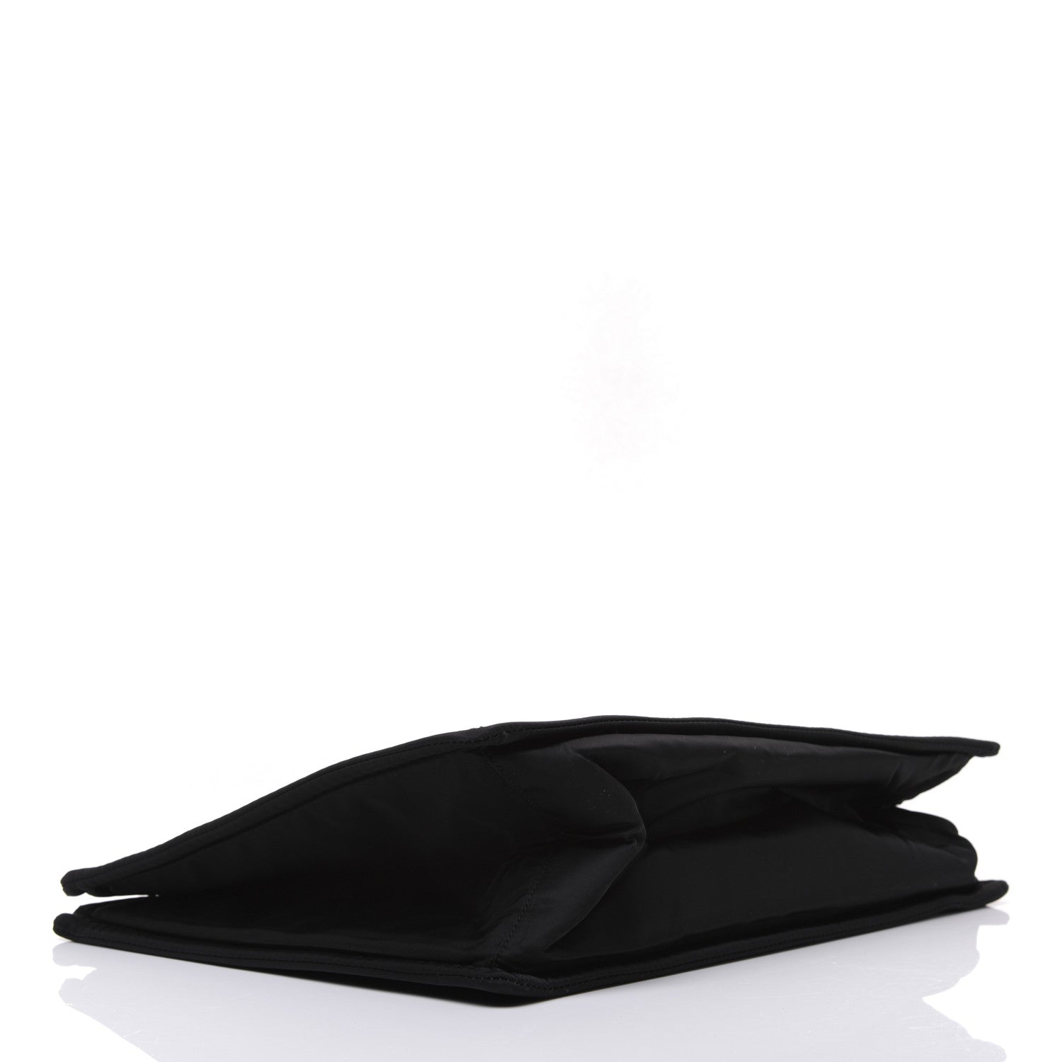 Prada Tessuto Nylon Chain Shoulder Bag Black 4 of 12