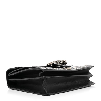 Gucci GG Supreme Monogram Arabesque Medium Dionysus Shoulder Bag Black 4 of 14