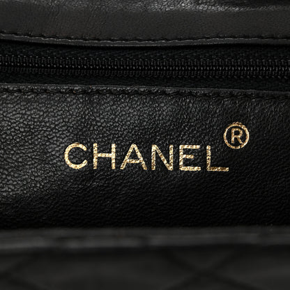 Chanel Lambskin Quilted Tassel Flap Black 5 of 15