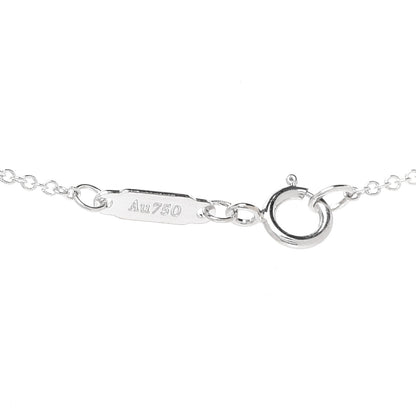 Tiffany 18K White Gold Diamond Small Ampersand Pendant Necklace 4 of 6