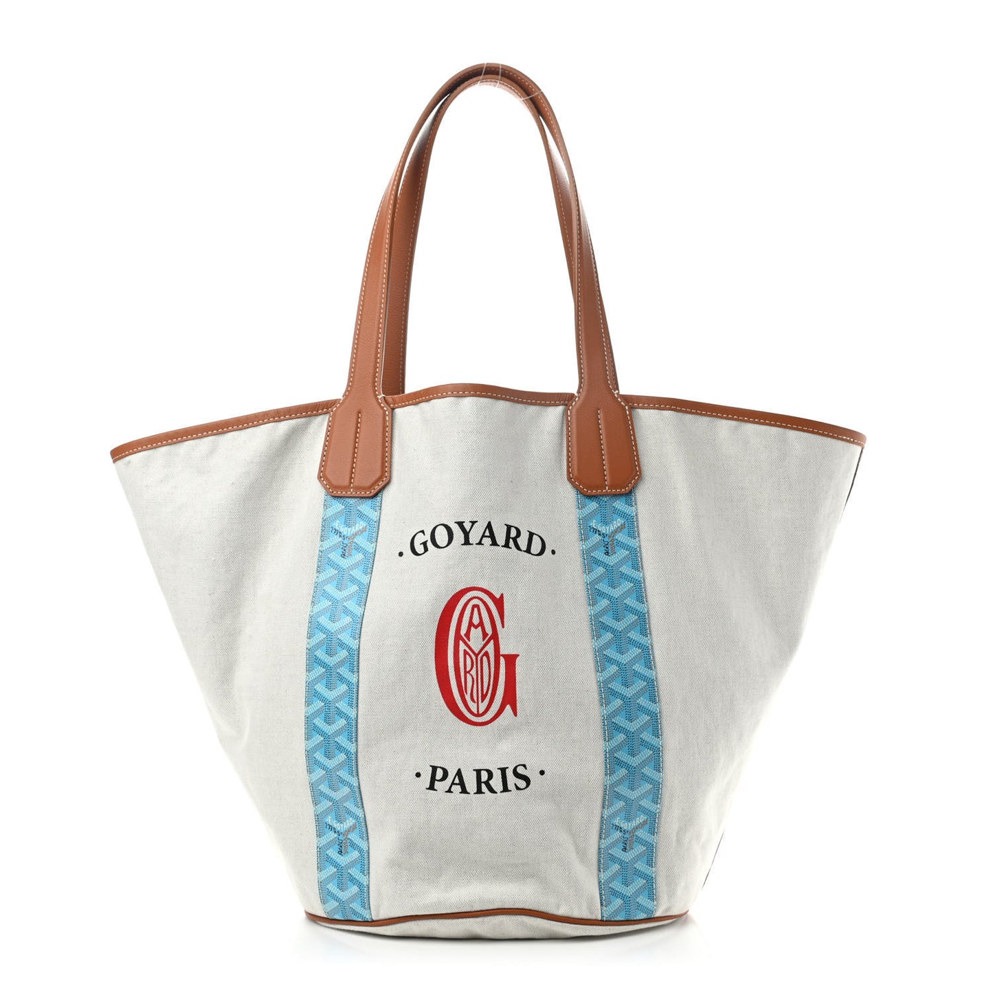 Goyardine Reversible Belharra Light Blue