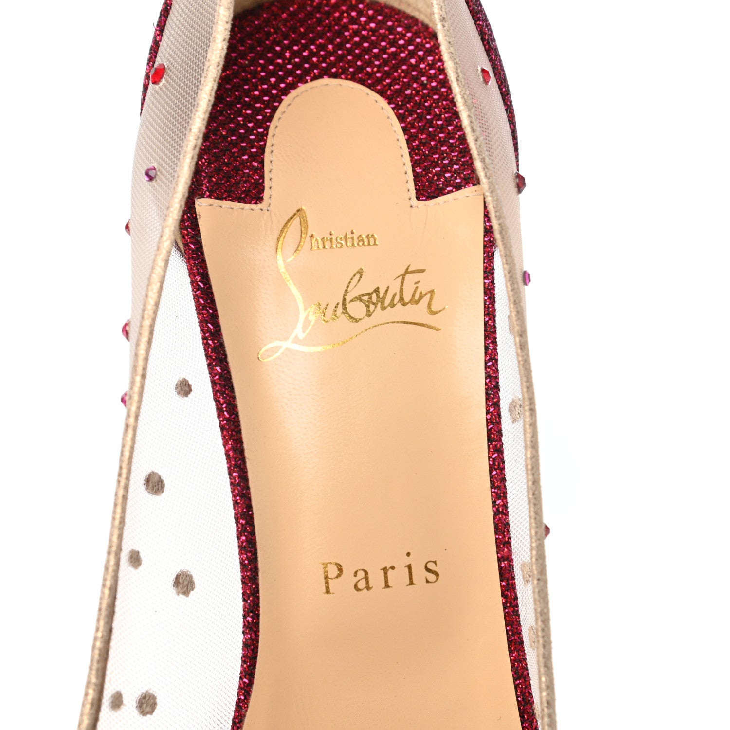 Christian Louboutin Crystal Strass Follies 100 Pumps 40 7 of 7