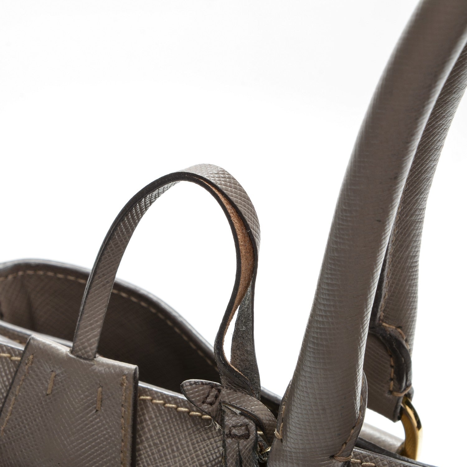 Prada Saffiano Lux Large Tote Argilla 8 of 10