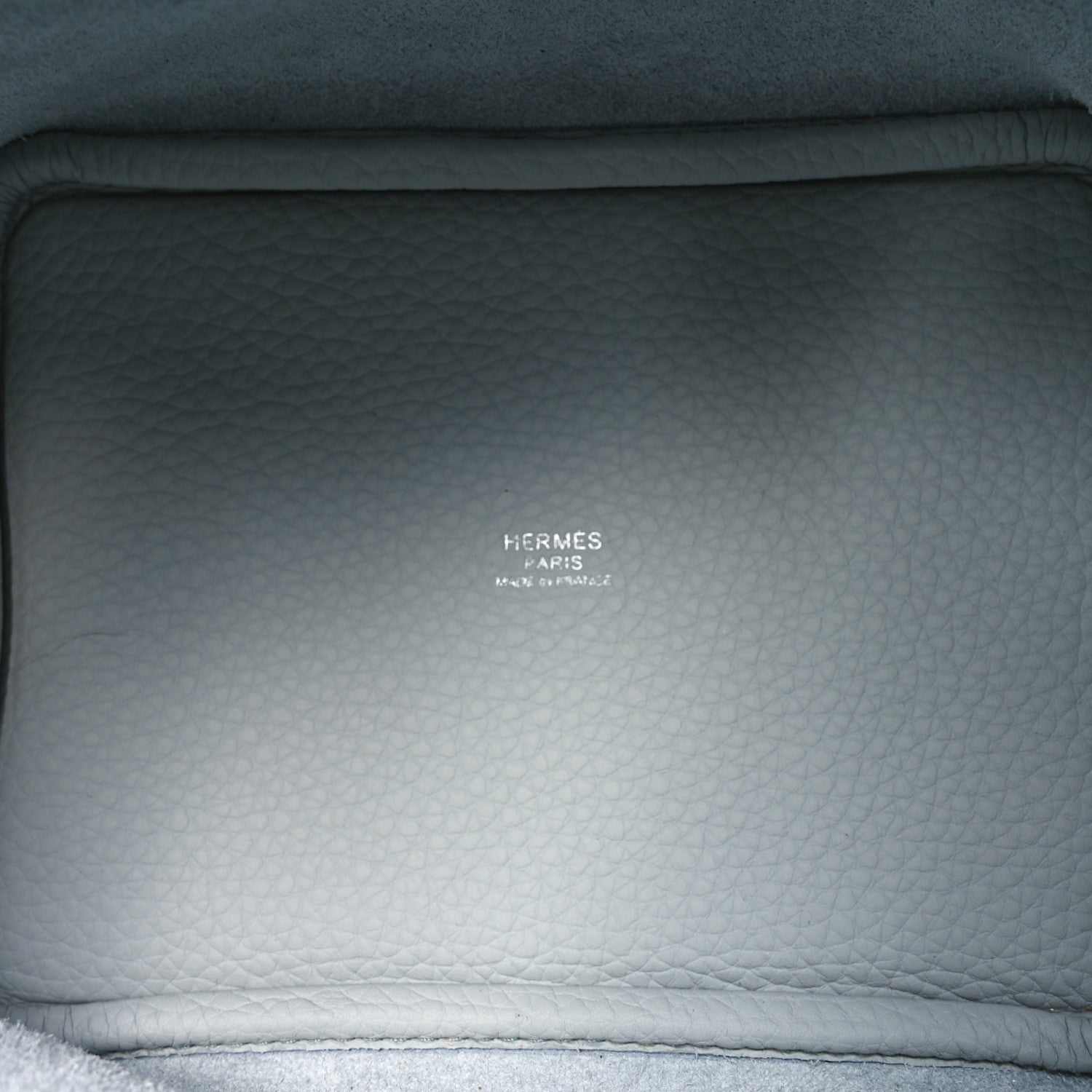 Hermes Taurillon Clemence Picotin Lock 18 PM Bleu Pale 6 of 10