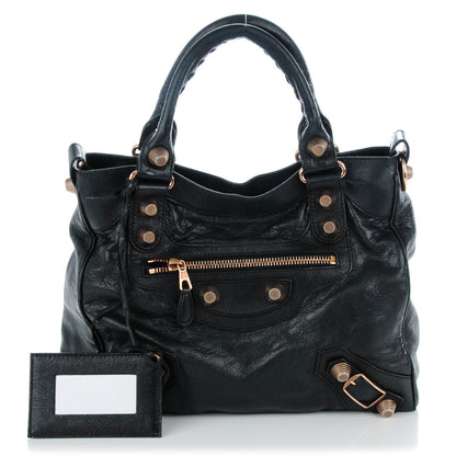 Balenciaga Agneau Giant 21 Rose Gold Hardware Velo Black 1 of 7