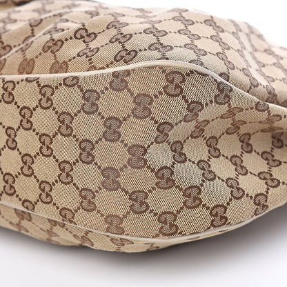 Gucci Monogram Medium Sukey Hobo Off White 10 of 16