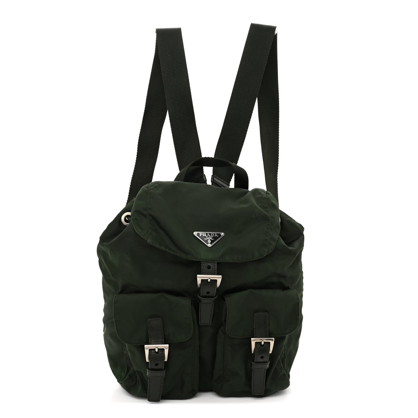Nylon Vela Small Backpack Green
