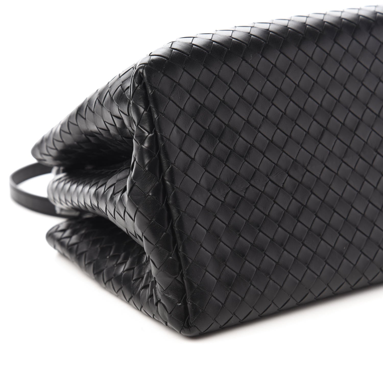 Bottega Veneta Light Calf Intrecciato Small Roma Black 5 of 8