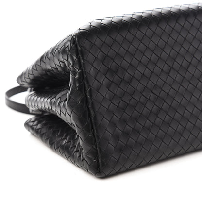 Bottega Veneta Light Calf Intrecciato Small Roma Black 5 of 8