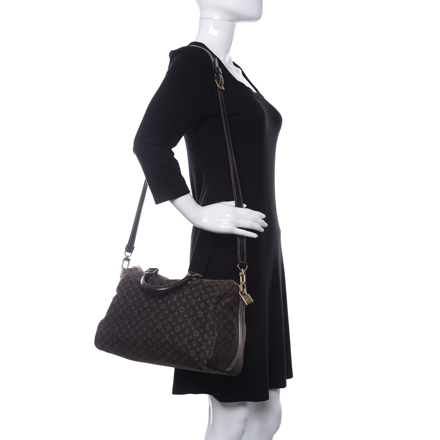 Monogram Idylle Speedy Bandouliere 30 Fusain