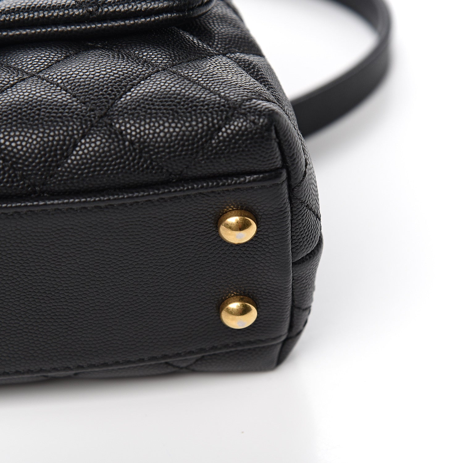 Chanel Caviar Quilted Mini Coco Handle Flap Black 11 of 13