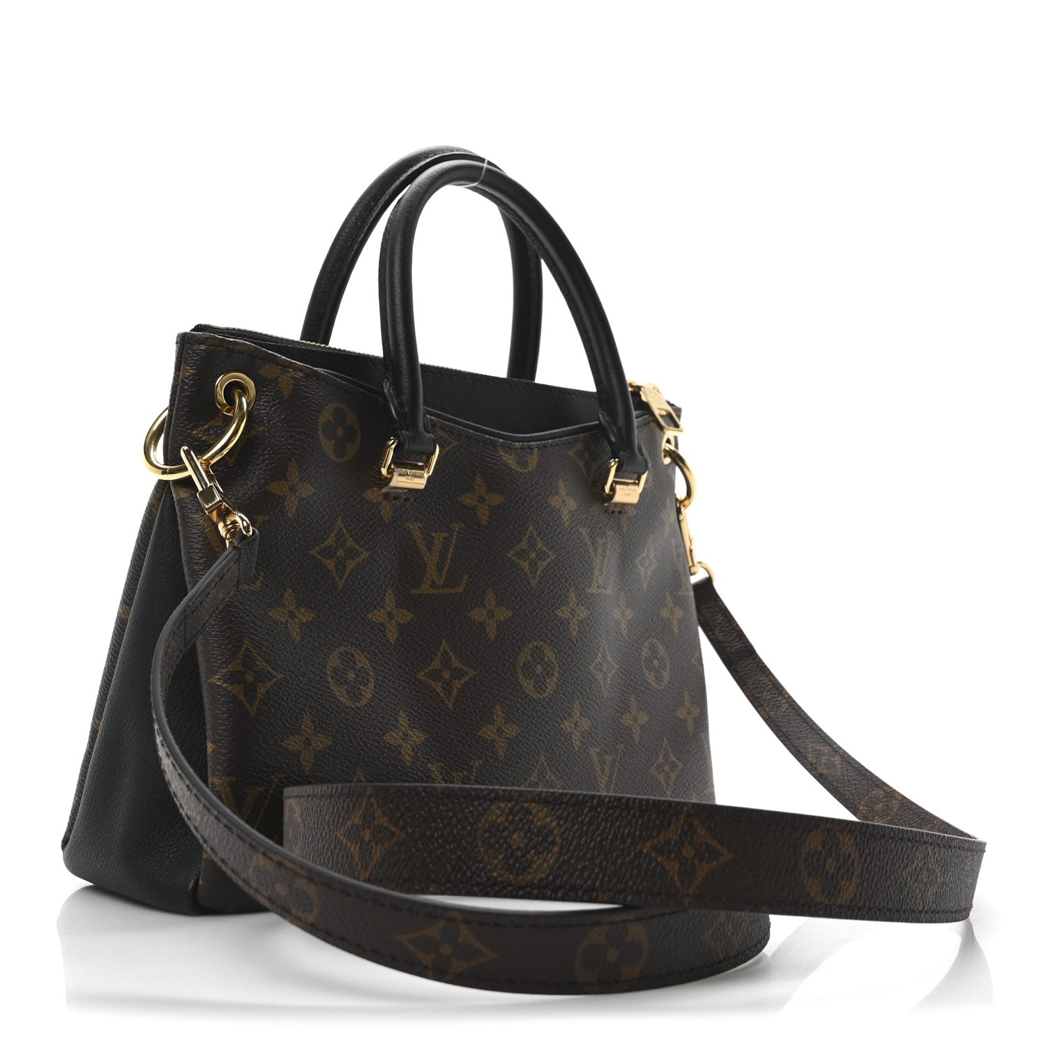Louis Vuitton Monogram Pallas Full BB Black 3 of 9