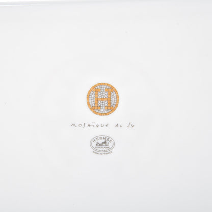 Hermes Porcelain Mosaique au 24 Sushi Plate 4 of 5