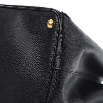 Prada Saffiano Lux Large Tote Black 10 of 12