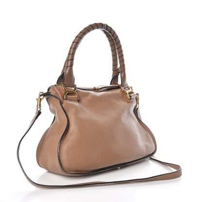 Chloe Calfskin Medium Marcie Satchel Nut 3 of 10