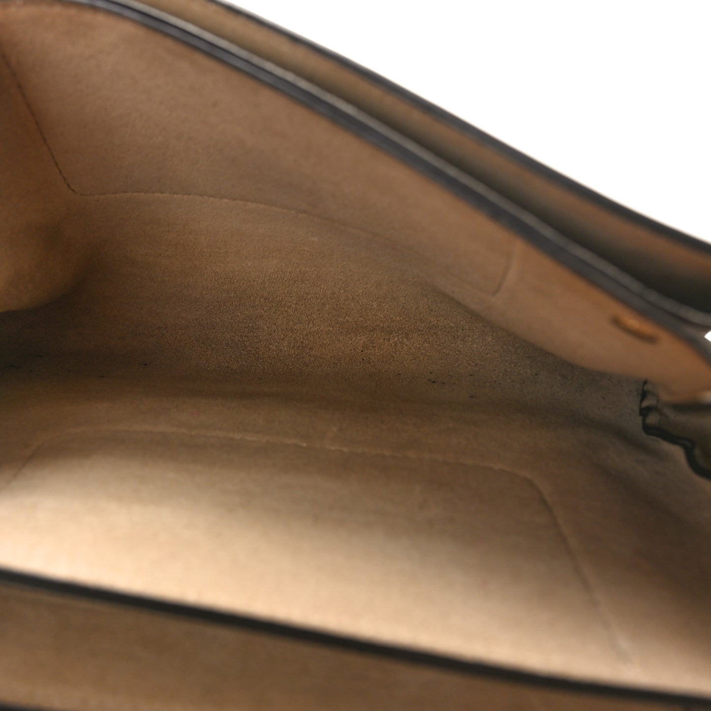 Suede Calfskin Small Faye Shoulder Bag Motty Grey
