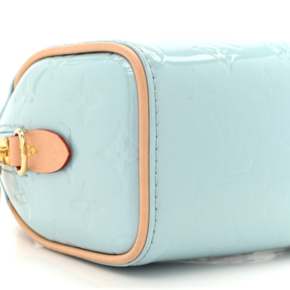 Louis Vuitton Vernis Monogram Nano Speedy Sky 9 of 9