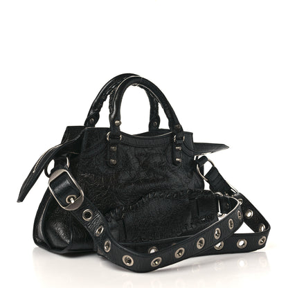 Balenciaga Agneau Arena Neo Cagole Handbag XS Black 3 of 7