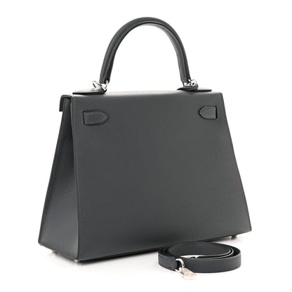 Hermes Epsom Kelly Sellier 28 Gris Misty 3 of 11