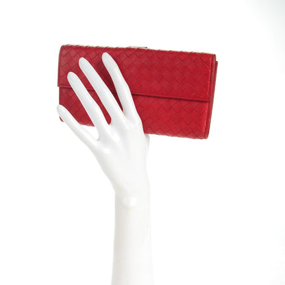 Bottega Veneta Nappa Intrecciato Continental Wallet Blood 2 of 9