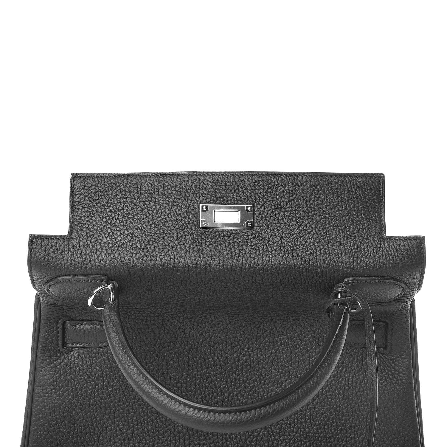 Hermes Togo Kelly Retourne 28 Black 20 of 37