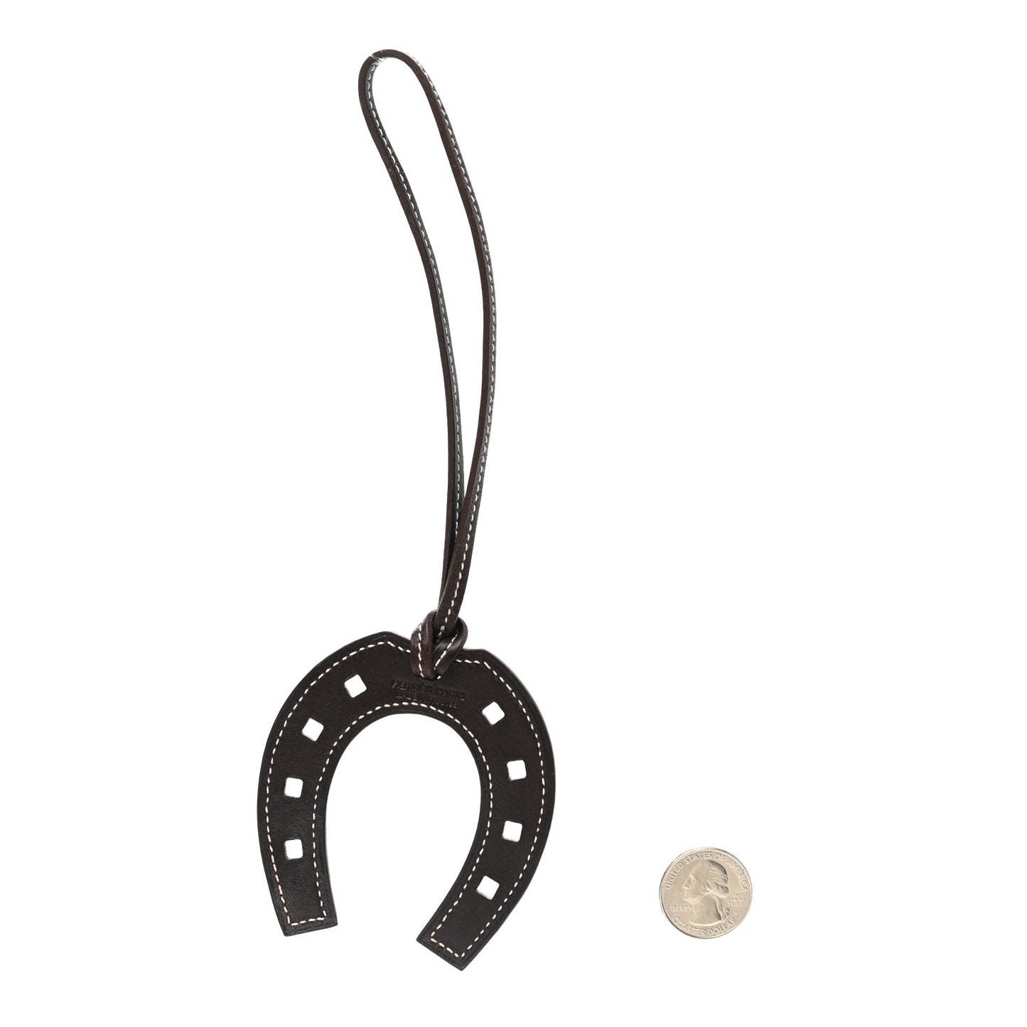 Evergrain Paddock Horseshoe Bag Charm Ebene