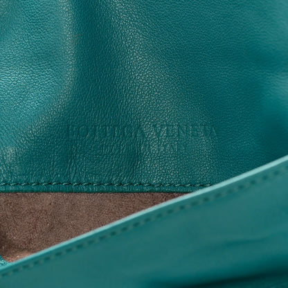 Bottega Veneta Nappa Intrecciato Small Chain Crossbody Teal 8 of 12