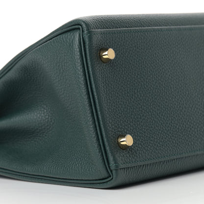 Hermes Togo Kelly Retourne 28 Vert Cypress 9 of 11