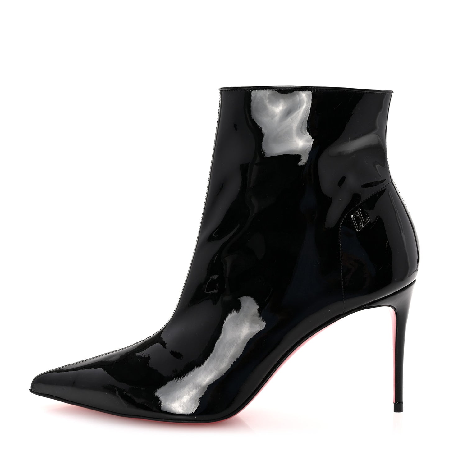 Patent Sporty Kate Booty 85 Ankle Boots 39.5 Black