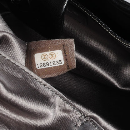 Chanel Lambskin Pearl Obsession Tote Black 7 of 7