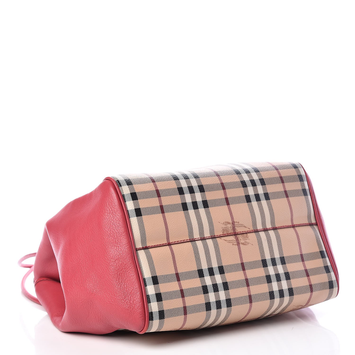 Burberry Haymarket Check Small Knots Canterbury Tote Pink 4 of 11