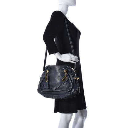 Chloe Calfskin Medium Paraty Navy 3 of 31