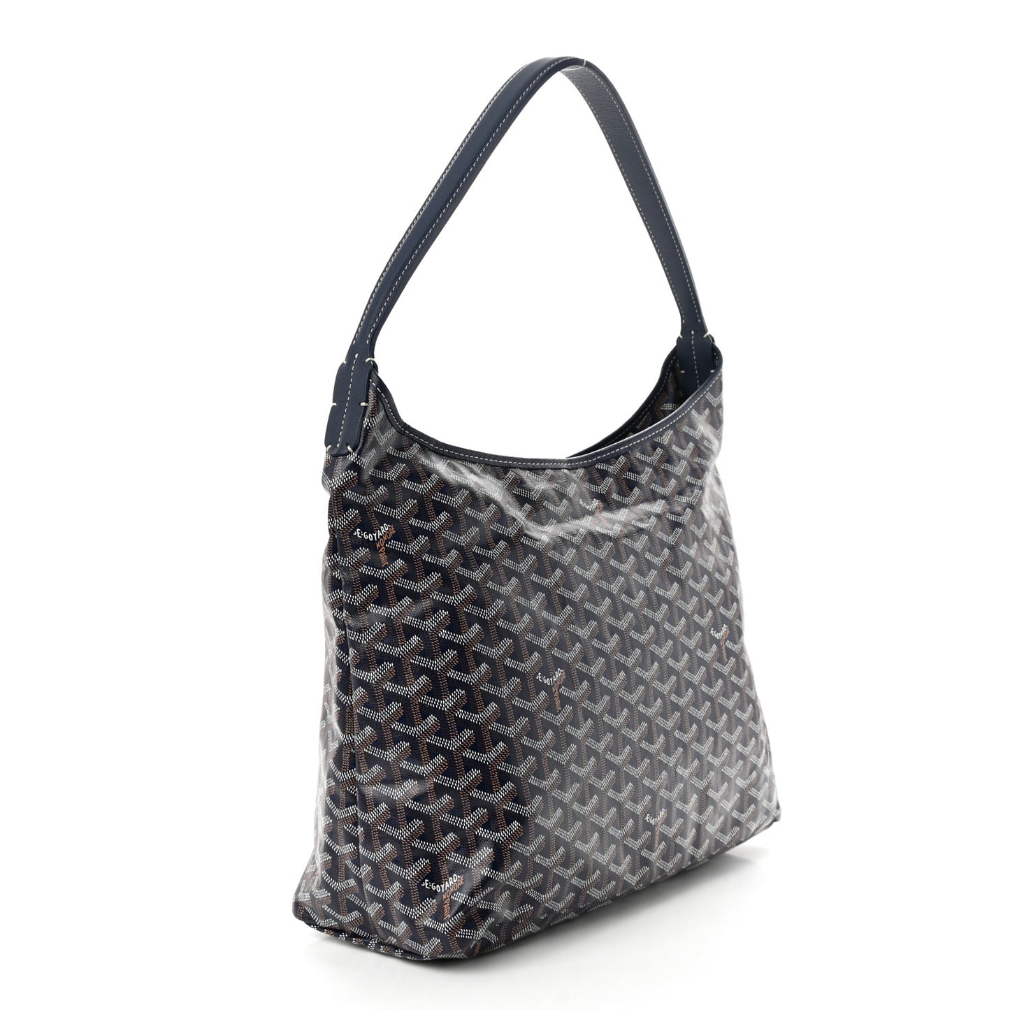 Goyardine Boheme Hobo Navy Blue