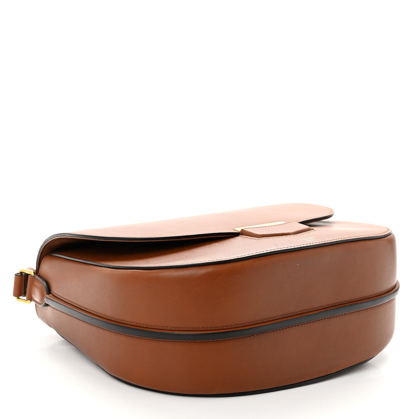 Supersoft Calfskin Medium Trotteur Caramel
