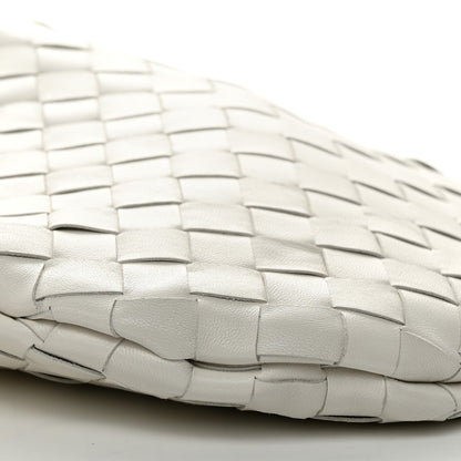 Bottega Veneta Nappa Intrecciato Small Solstice Hobo White 11 of 12