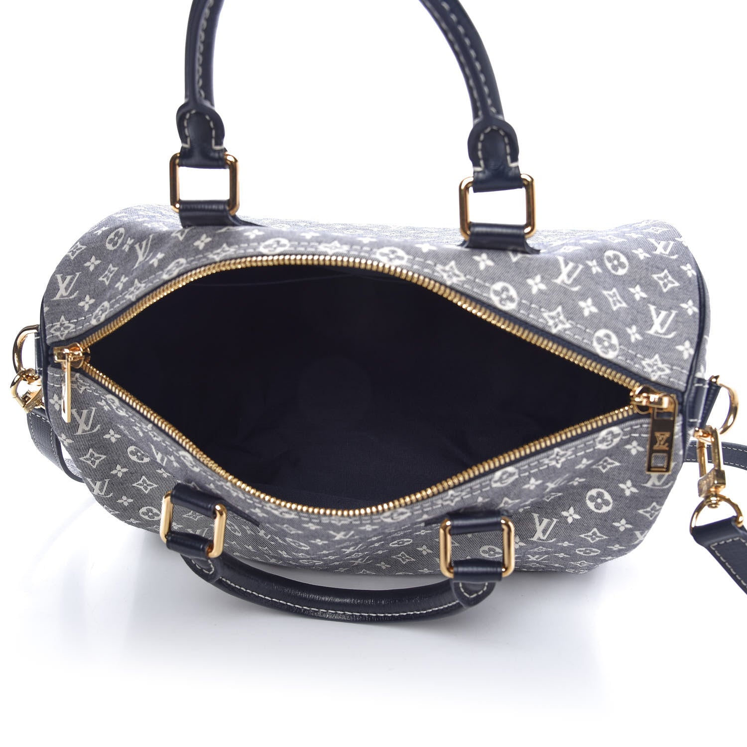 Louis Vuitton Monogram Idylle Speedy Bandouliere 30 Encre 5 of 9