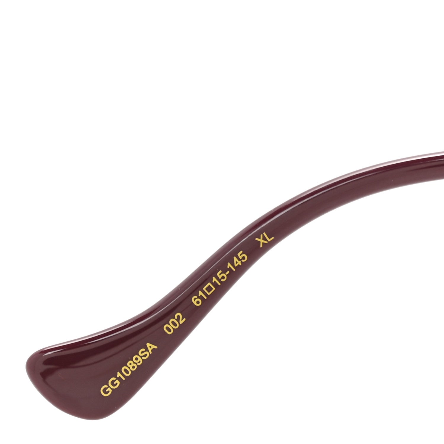 Gucci Metal Round Sunglasses GG1089SA Gold Red 5 of 7