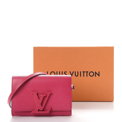 Louis Vuitton Epi Louise Strap PM Hot Pink 9 of 9