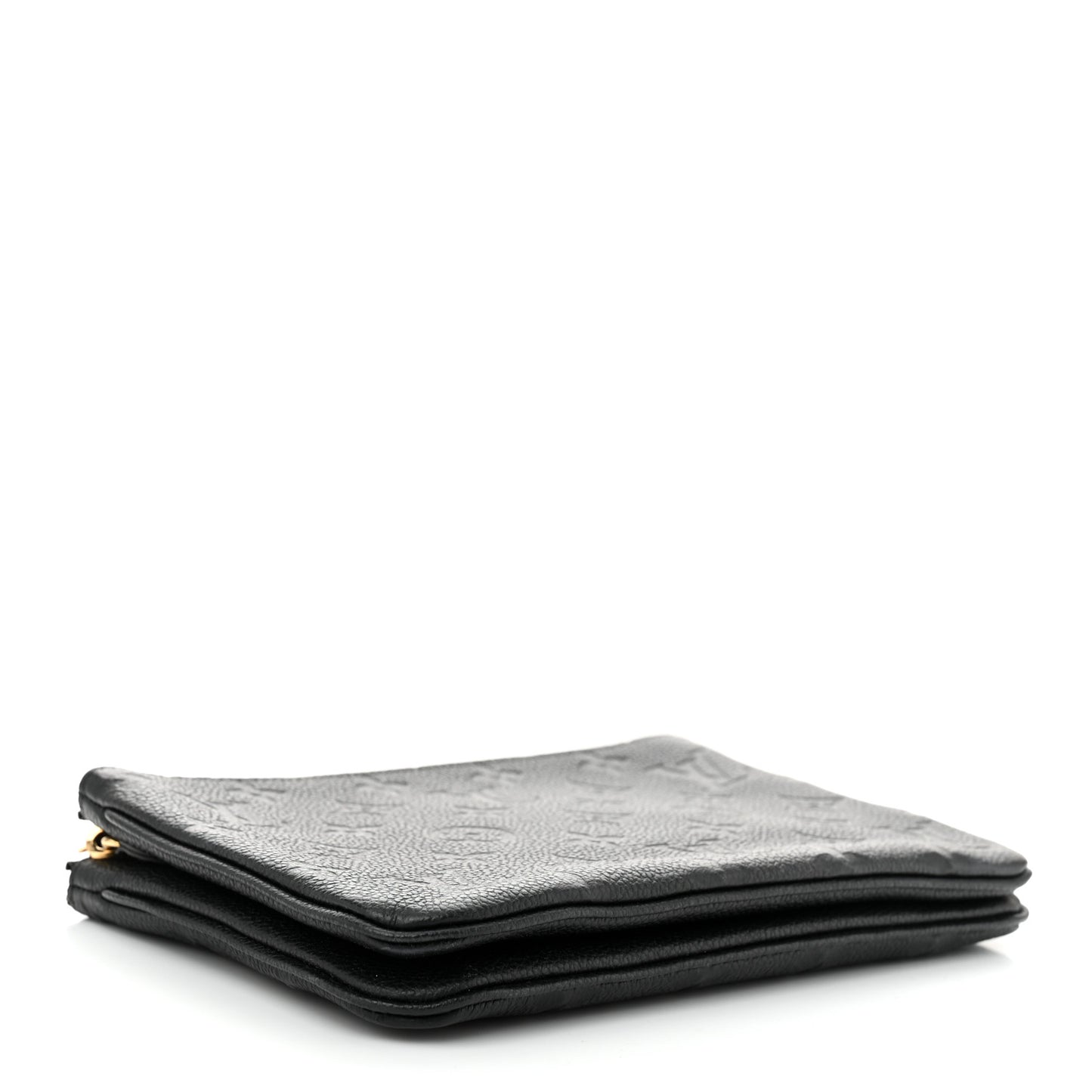 Empreinte Double Zip Pochette Black