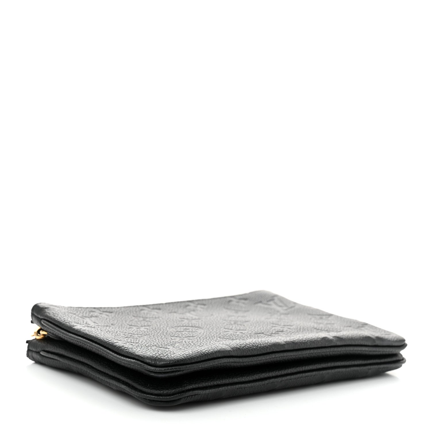 Louis Vuitton Empreinte Double Zip Pochette Black 4 of 11