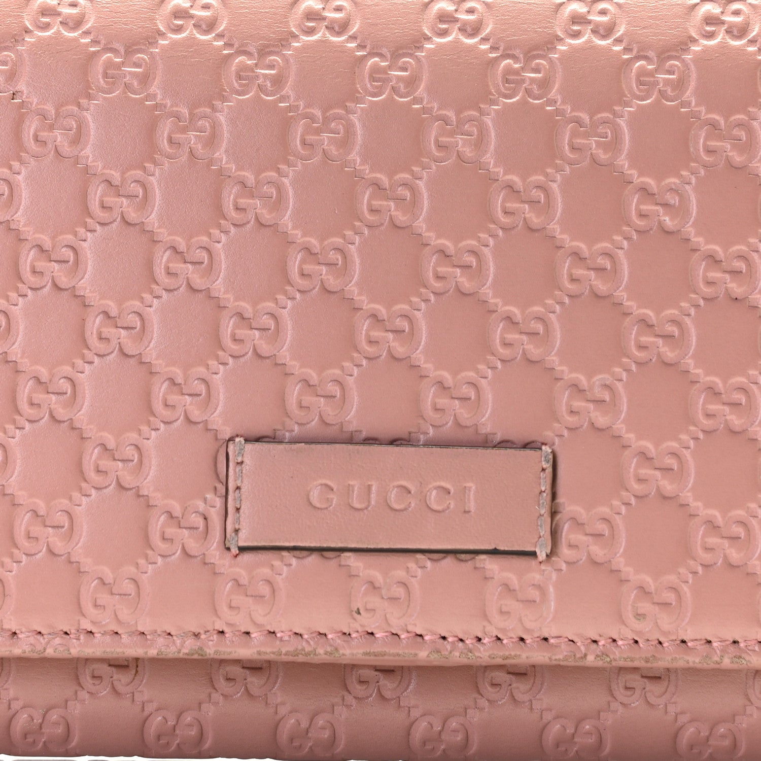 Gucci Soft Microguccissima Continental Wallet Soft Pink 9 of 14